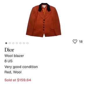 Christian Dior Vintage Blazer